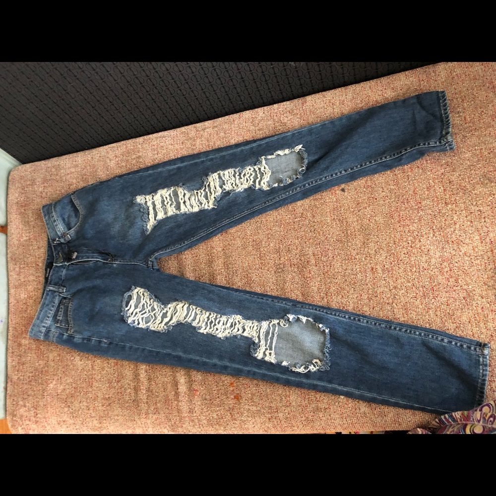 Forever21 boyfriend jeans NWT